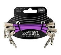 6451 Câble de patch Flex 7,5 cm Pack de 3 Purple