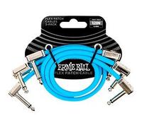 6461 Câble de patch Flex 30cm Pack de 3 Blue