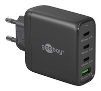 goobay Chargeur rapide multiport USB-C, PD, GaN, 68 watts