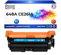 648A CE261A Toner Cyan Compatible pour HP 11000 Pages