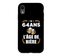 64e Anniversaire Bar bière âge 64 Ans Coque pour iPhone XR