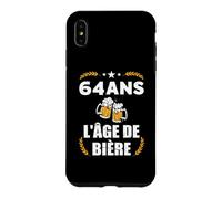 64e Anniversaire Bar bière âge 64 Ans Coque pour iPhone XS Max