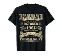 64e Anniversaire Cadeaux pour Hommes Mythologie d'octobre 1961 T-Shirt