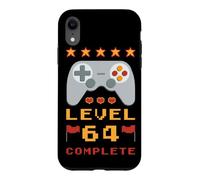 64e Anniversaire Level 64 Complete Coque pour iPhone XR