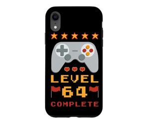 64e Anniversaire Level 64 Complete Coque pour iPhone XR
