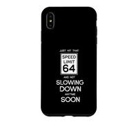 64ème Anniversaire drôle Coque pour iPhone XS Max
