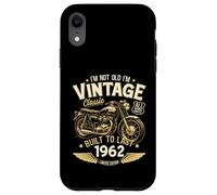 64ème Anniversaire Homme Moto Motard Biker 1962 Coque pour iPhone XR