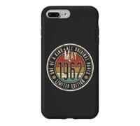64ème Anniversaire Vintage mai 1962 rétro édition limitée Coque pour iPhone 7 Plus/8 Plus