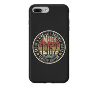 64ème Anniversaire Vintage Mars 1962 Retro Limited Edition Coque pour iPhone 7 Plus/8 Plus