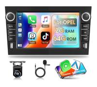 64G 4 Cœurs Autoradio 7"" pour Opel Vivaro Astra Corsa Zafira CarPlay/Android Auto Bluetooth GPS WiFi Caméra