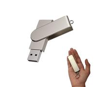64G de Mémoire Clé USB Enregistreur Vocal Detecteur Voix Mini Dictaphones Micro Lecteur Enregistreur avec Fonction d'enregistrement pour Conférence Réunions Entretiens