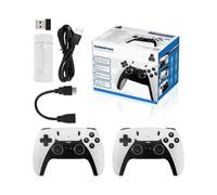 64G Retro Video Game Console,Retro Play Game Stick,Nostalgia Stick Game,Consoles with Dual 2.4G Wireless Controllers