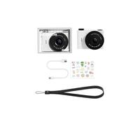 (64g,White)Small Digital Camera Mini Video Cam Photography Point Camera Christmas
