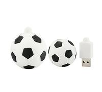 64GB Balle de façonner des clefs USB, Stylo Drive Memoria Flash Reste pendrives Disque Flash USB clé USB u Disquette clé USB USB 2.0 Pen Drive pendrive (Le Football)