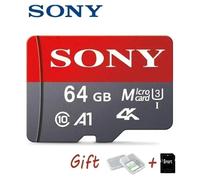 ( 64GB ¿ - Ultra SONY Micro SD/TF 1 to carte mémoire Flash 128GB 256GB 32GB 64GB MicroSD U3 A2 TF carte Flash pour Xiaomi téléphone caméra table PC