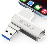 64GB USB Flash Drive, External Memory for Recording More Photos and Videos. Metal USB Flash Drive Storage for iPhone i-0S/Android/Windows Compatible