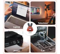 64GB USB Flash Drive High Speed Pen Drive Cute Rabbit Design Memory Stick for Family Student Friend-Rabbit