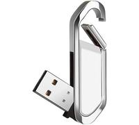 64GB USB Flash Drive Memory Stick with USB 2.0 Flash Drive for External Data Storage, White