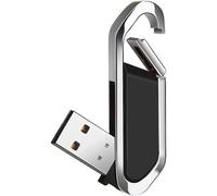 64GB USB Flash Drive Portable Memory Stick with USB 2.0 Flash Drive for External Data Storage, Black
