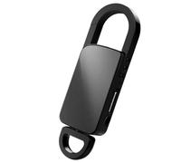 64Go Enregistreur Vocal, Rechargeable par USB, Stockage de 910Hrs, avec Réduction de Bruit pour Conférences Entretiens Réunions Classes