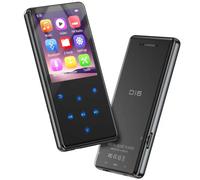 64Go Lecteur MP3 Bluetooth 5.3, 2,4 pouces lecteurs mp3 et mp4 Portable mp3 Enfant avec Haut-Parleur intégré, baladeur Enfant avec Radio FM, enregistreur, Pédomètre,Livre électronique Écouteurs inclus