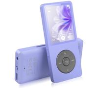 64Go Lecteur MP3 Bluetooth 5.3 AGPTEK Classique Lecteur Musical avec Haut-Parleur& Bonton Volume Baladeur Portable sans Perte HiFi MP3 Sport avec Radio FM, Carte TF Jusqu’à 128 Go(sans Casque)-Violet