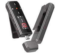 64Go Lecteur MP3 USB C Portable Bluetooth 5.3, Type-C Mini Clip Sport MP3 Musique sans Perte HiFi avec Enregistrement en Un clic/Radio FM,avec Bouton de Volume indépendant Supporter Téléphone.
