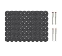 64pcs Disque De Coupe Abrasif 32 Mm Avec Des Mandrins Roues De Broyage Pour Les Accessoires