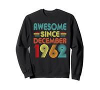 64th Birthday Idea Awesome Since December 1962 64 Years Old Sweatshirt