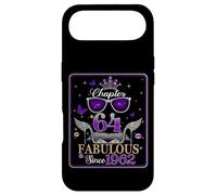 64th Birthday Queen Chapter 64 Fabulous Since 1962 Women Coque pour iPhone Air