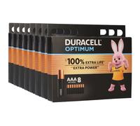 64x Duracell MN2400 AAA Micro Batterie Optimum (8x 8 Blister)