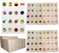 65 Blocs d'Évasion, Style Seaside Escape Game de Mahjong, Tuiles pour Enfant en ABS Plastique, avec DIY Autocollants - Famille Fête Faveur (Balles)