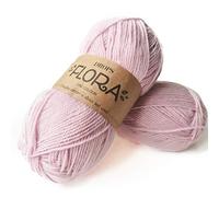 65% laine 35% alpaga, Gouttes Flora, 1 ou Superfine, Poids des doigts, 4 plis, 1,8 oz 230 verges par pelote 21 roses.