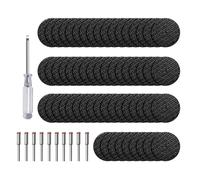 65 Pieces Mini Circular Saw Lnclure 10 Pieces Connecting Rods 1 Screwdriver Circular Saw Blade Wear Resistance Durable Rotary Blade Ergonomic Design for Treatment Profession