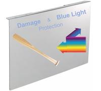 65 Pouces VizoBlueX Anti Lumière Bleue Moniteur/TV Protecteur d'écran et Panneau de Protection Contre Les dommages - Bloque la lumière UV et Bleue de 380 à 480 nm. Convient aux écrans LCD, OLED