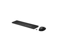 HP 650 Wireless Keyboard and Mouse Combo Pack clavier souris Maison RF sans fil AZERTY Belge Noir