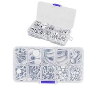 650 pièces en Plastique Autocollant Wobbly Googly Wiggle Eyes pour DIY Craft Scrapbooking Accessoires, Teddy Bear Doll Making Toys Yeux (Tailles Assorties)