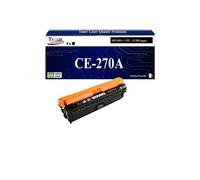 - 650A Toner compatible avec HP CE270A Noir compatible avec HP Color LaserJet Enterprise M750dn, M750n, M750xh
