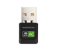650M Driver-Free Dual-Band USB Wireless Card 2.4G/5G Desktop/Laptop WiFi Transmitter Receiver USB Wi