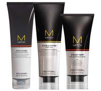 650ml Paul Mitchell Mitch For Men Strong Hair Set (Shampoo 250ml + Conditioner 250ml + Gel 150ml)