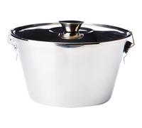 [651620] IBILI Moule à charlotte et pudding avec couvercle inox diam 20 cm