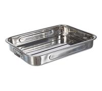 [651840] IBILI Plat à rôtir en Inox avec anses pliantes 40 cm Bistrot