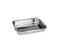 Ibili Plat à rôtir 651840 en inox 40 cm avec anses pliantes Bistrot