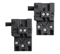 651923-1 Lot de 2 interrupteurs de rechange pour scie à onglet Makita LS1013, LS1040, UC3530A, UC4030A