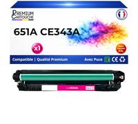 651A CE343A Toner Magenta Compatible pour HP 16000 Pages