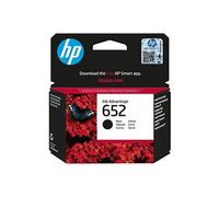 HP Cartouche d'encre 652 (F6V25AE) Originale Noire Ink Advantage 6 ml