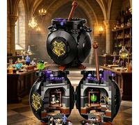 652 pièces - Modèle de briques de construction « Potions Secrètes du Calvaire » 76464 - Jouet de puzzle créatif à assembler - Ornement - Cadeaux d'Halloween 66464