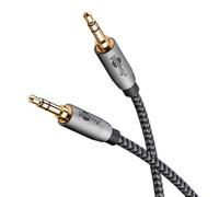 [65273] Goobay Câble de Connexion Audio AUX, 3,5 mm Stéréo, 1 m Connecteur Ja...