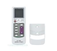 652F 1000 en 1 Télécommande sans fil universelle KT109 II AC Télécommande LCD Blanche