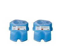 Braun Cartouches De Recharge Clean & Renew CCR, Nettoyant Pour Rasoir Pack De 2